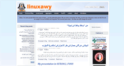 Desktop Screenshot of linuxawy.org