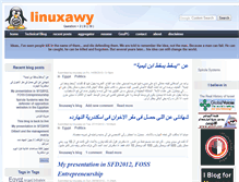Tablet Screenshot of linuxawy.org